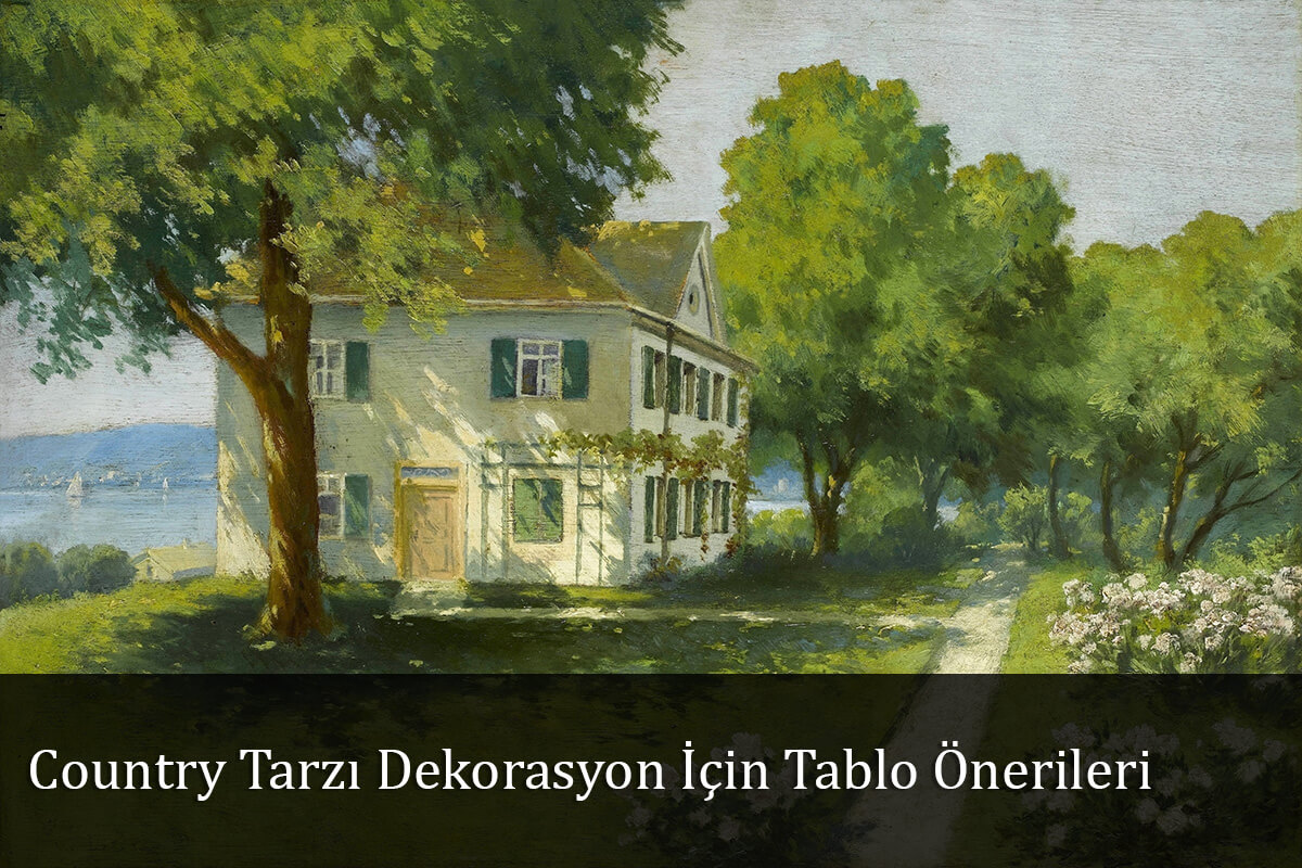 Country Tarzı Dekorasyon İçin Tablo Önerileri 