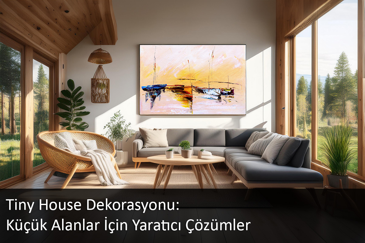 Tiny House Dekorasyonu: Küçük Alanlar İçin Yaratıcı Çözümler