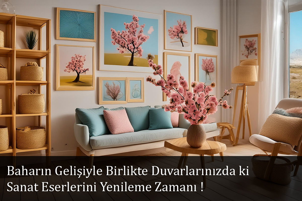 Baharın Gelişiyle Duvarlarınızdaki Sanat Eserlerini Yenileyin!