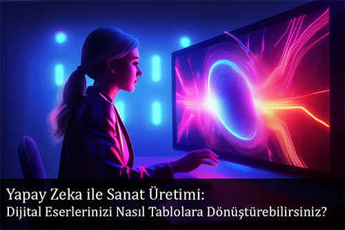 Yapay Zeka ile Sanat Üretimi: Dijital Eserlerinizi Nasıl Tablolara Dönüştürebilirsiniz?