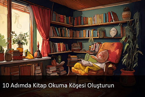 10 Adımda Kitap Okuma Köşesi Oluşturun